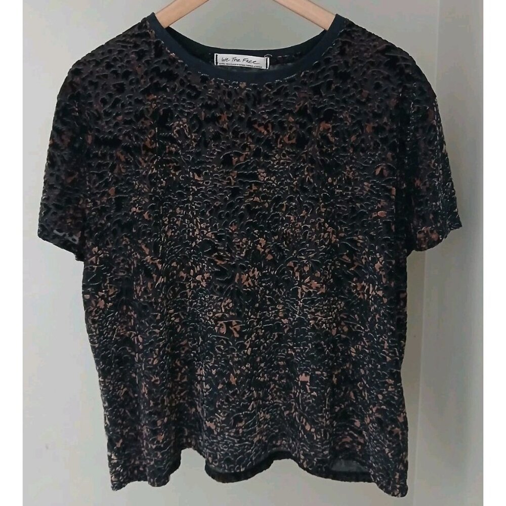 We The Free People Teddy Boxy Top